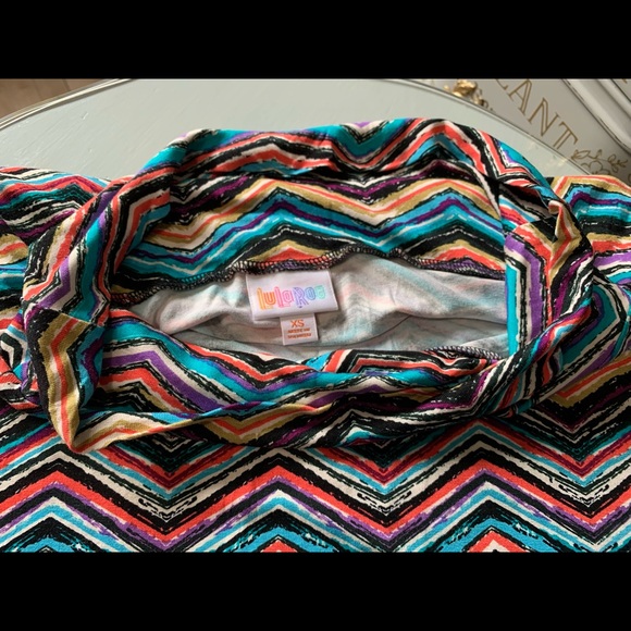 LulaRoe Azure Multicolored Skirt, Size XS - Picture 3 of 5
